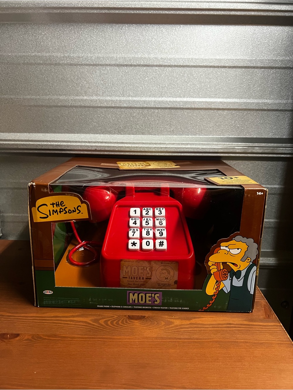 MOE’S PRANK PHONE The Simpsons Jakks Pacific (10+ Bart Audio Prank Calls) READ!